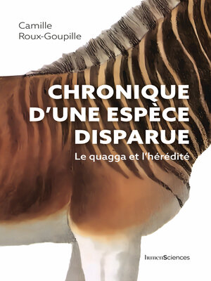 cover image of Chronique d'une espèce disparue